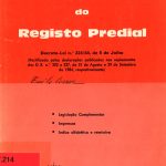Código do Registo Predial - 1984
